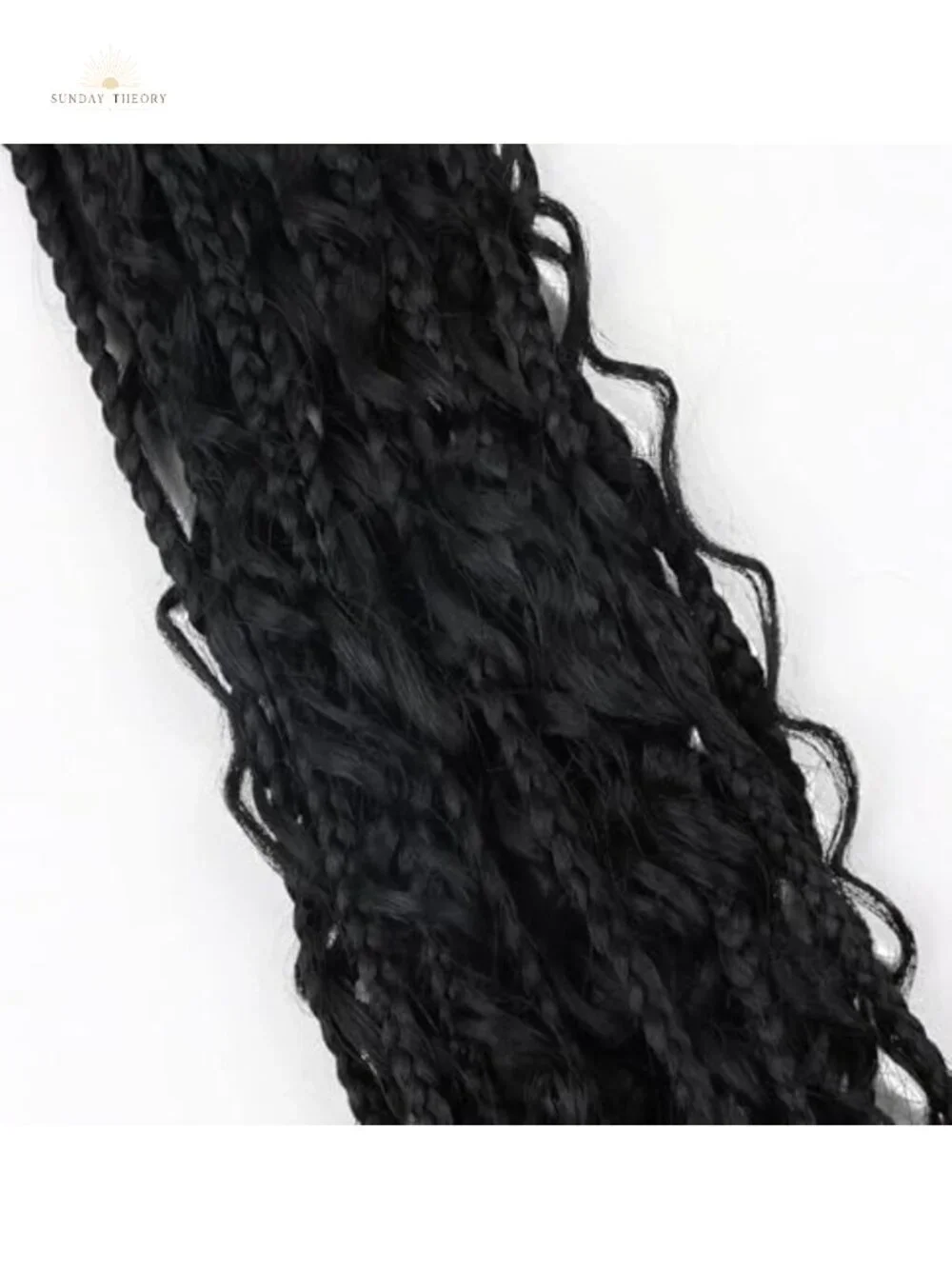 Goddess Box Braids Crochet Hair 24 Inch 8 Packs Pre-Looped Synthetic Braiding
